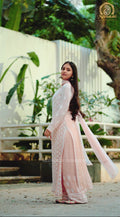 05FJ Jabili Chikankari Kurti Pant Set