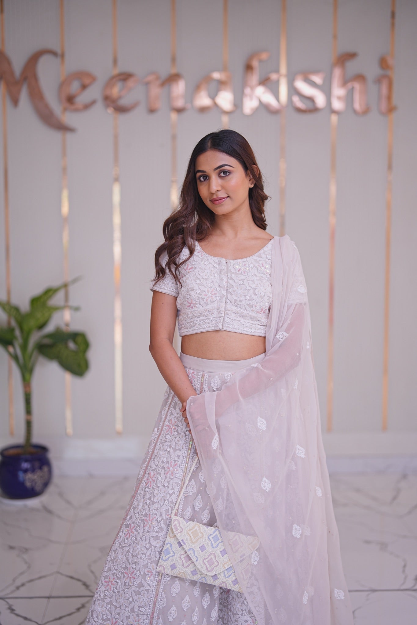 10M Medha Lehenga Material