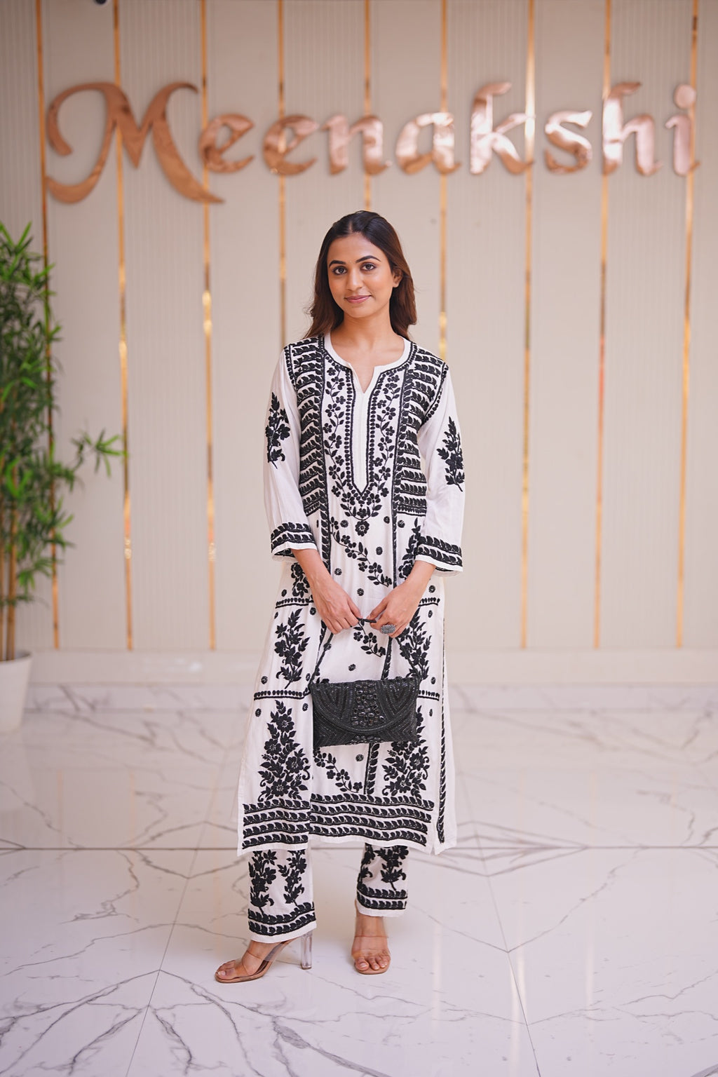 02M Medha Kurti Pant Set