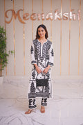 02M Medha Kurti Pant Set