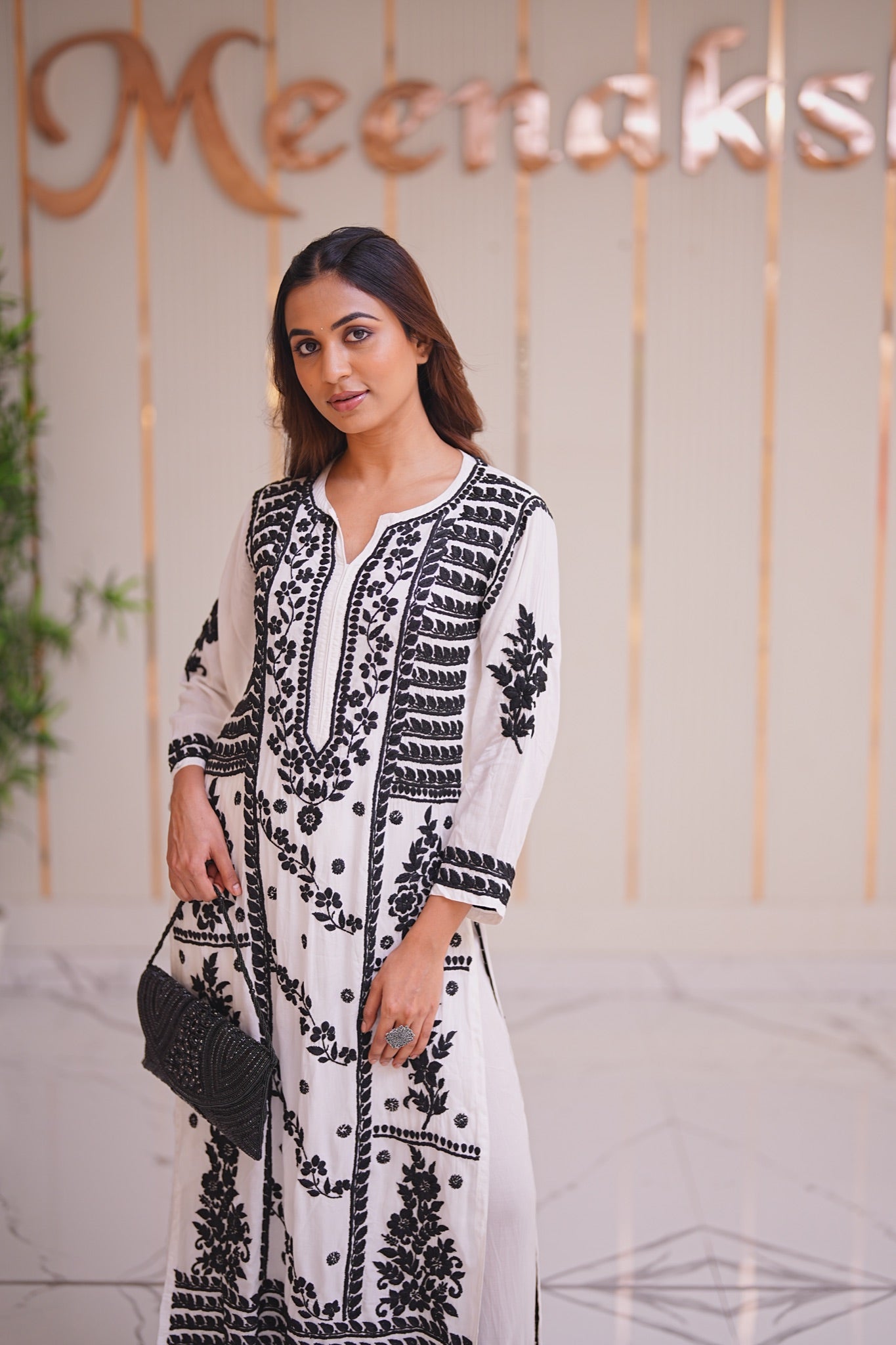 02M Medha Kurti Pant Set