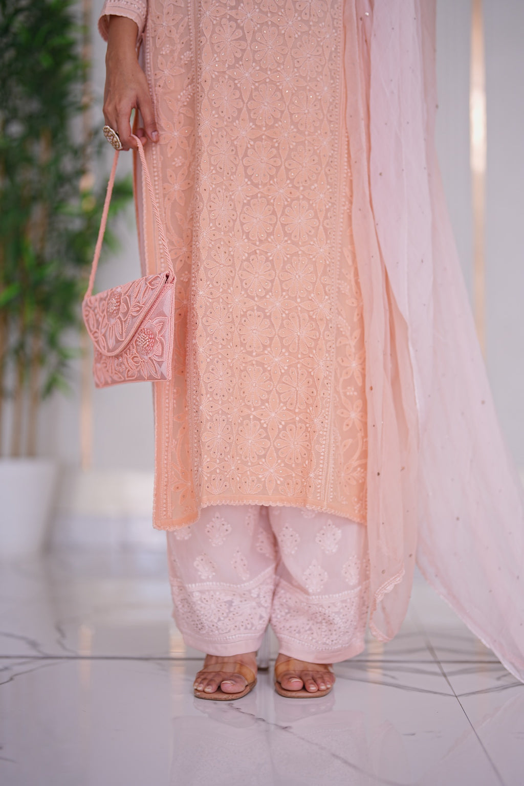 04M Medha Kurti Plazo Set