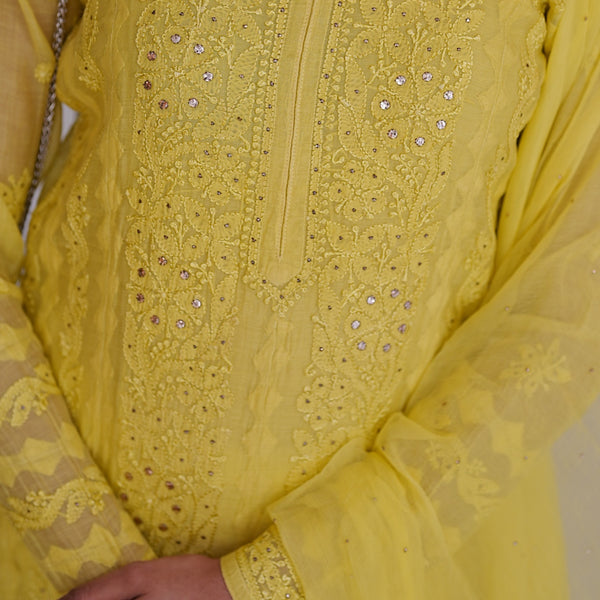 06M Medha Kurti Plazo Set