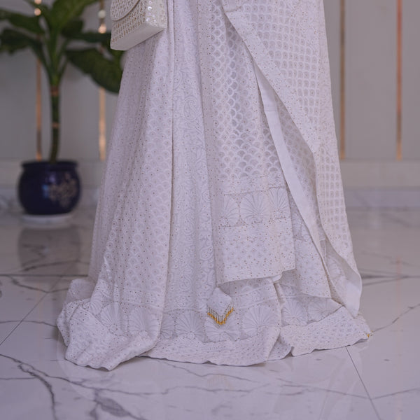 09M Medha Lehenga Semi Stiched