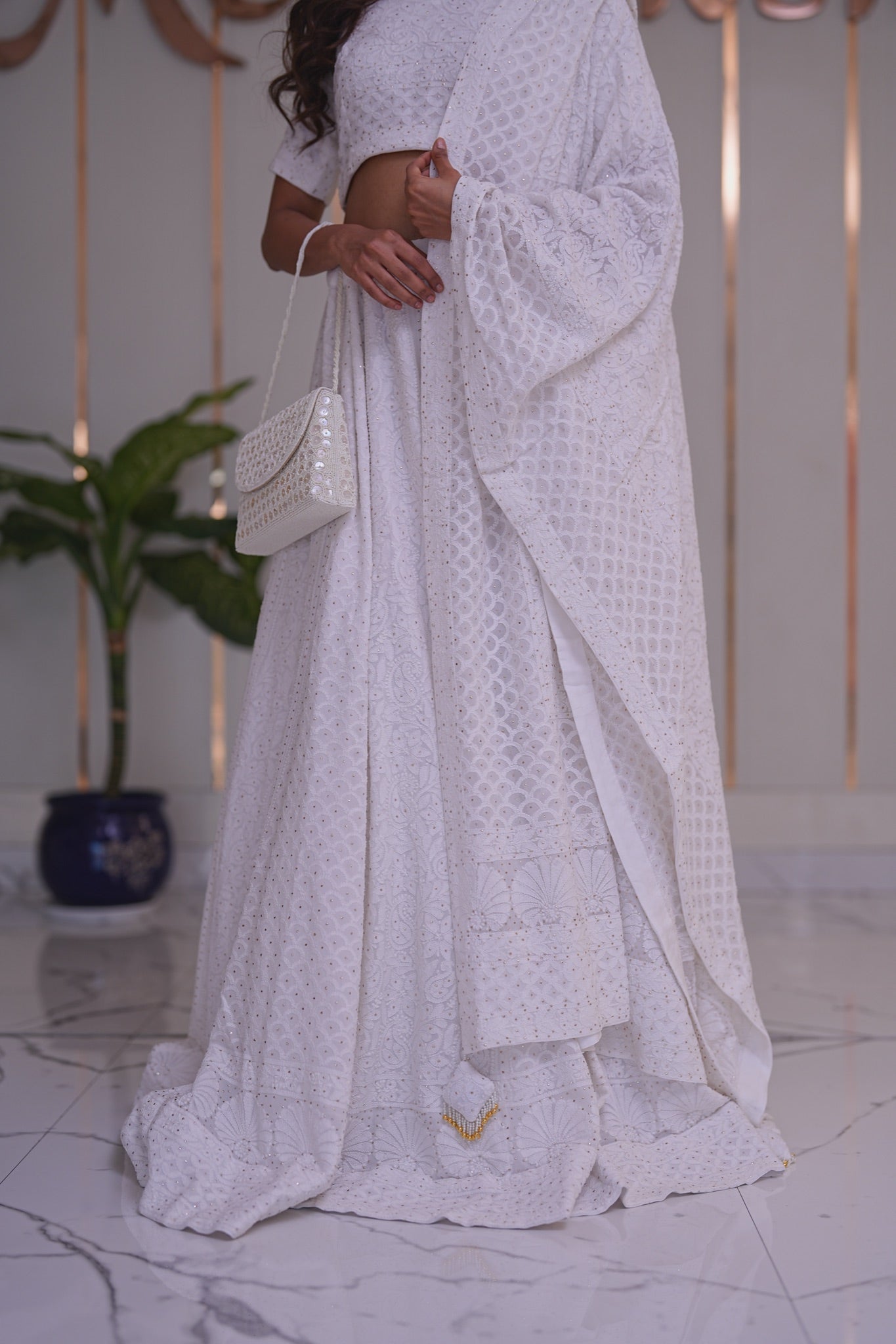 09M Medha Lehenga Semi Stiched