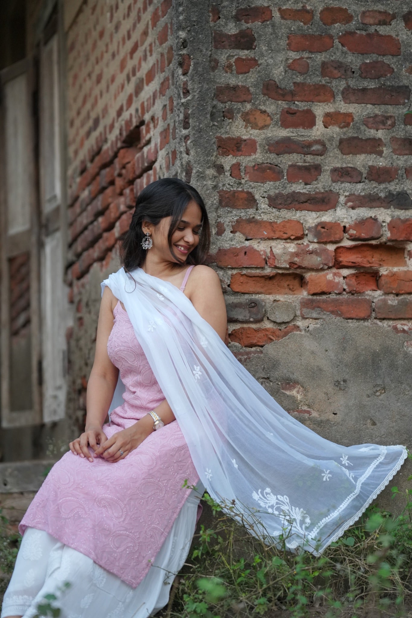 02N Nitya Georgette Straight Cut Kurti
