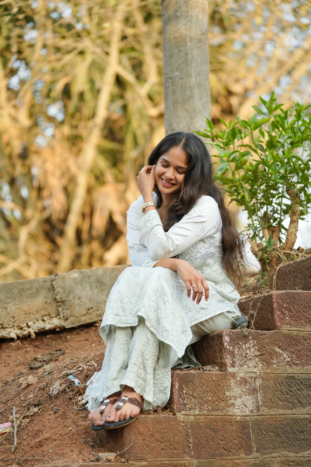 03N Nitya Kurti Plazo Set