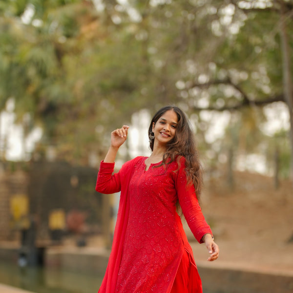 04N Nitya Kurti Plazo Set