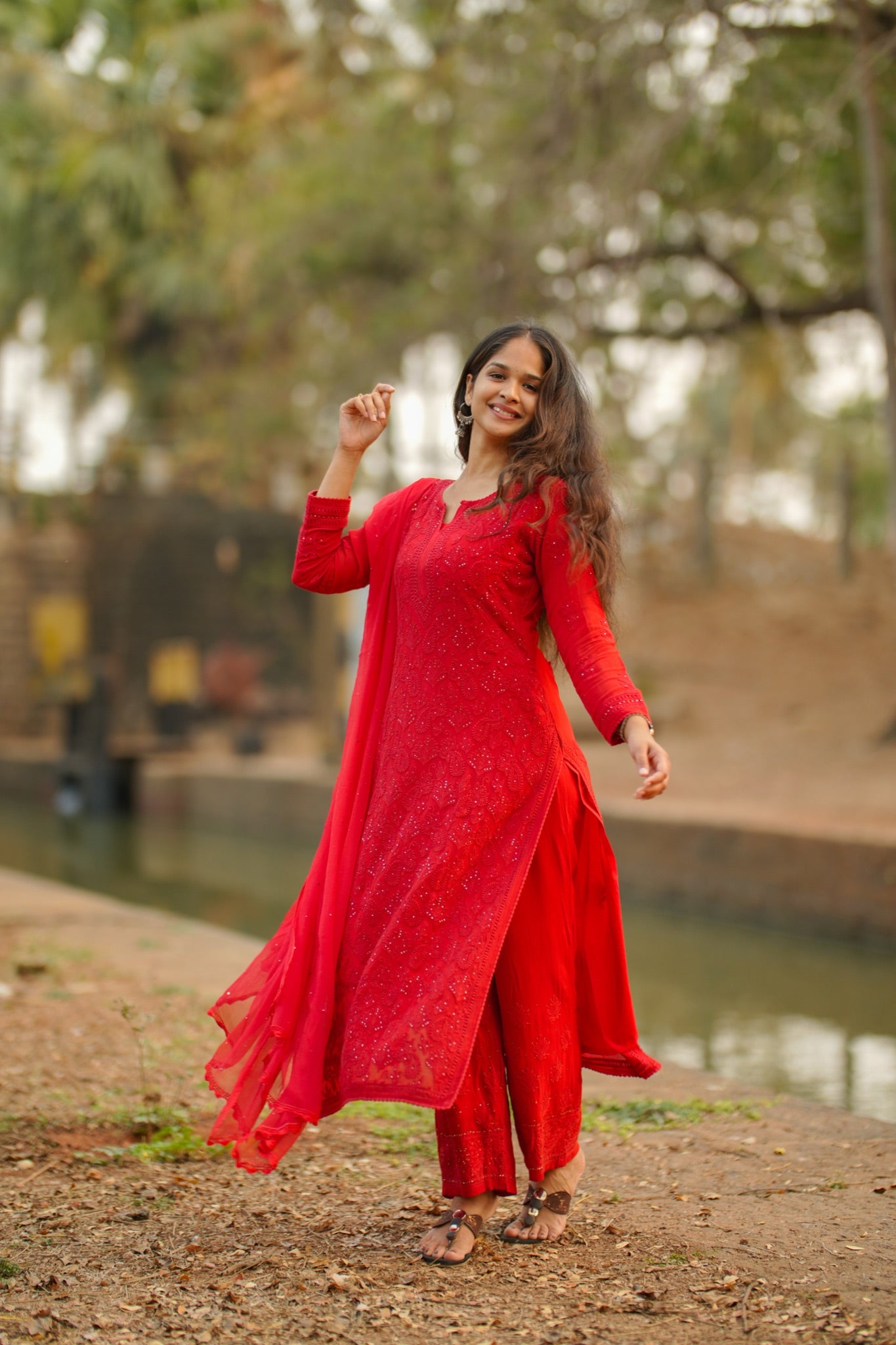 04N Nitya Kurti Plazo Set