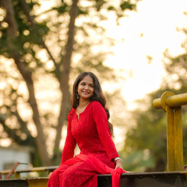 04N Nitya Kurti Plazo Set