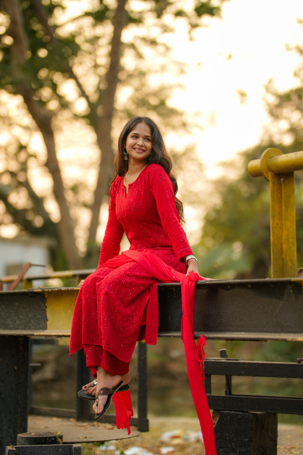 04N Nitya Kurti Plazo Set