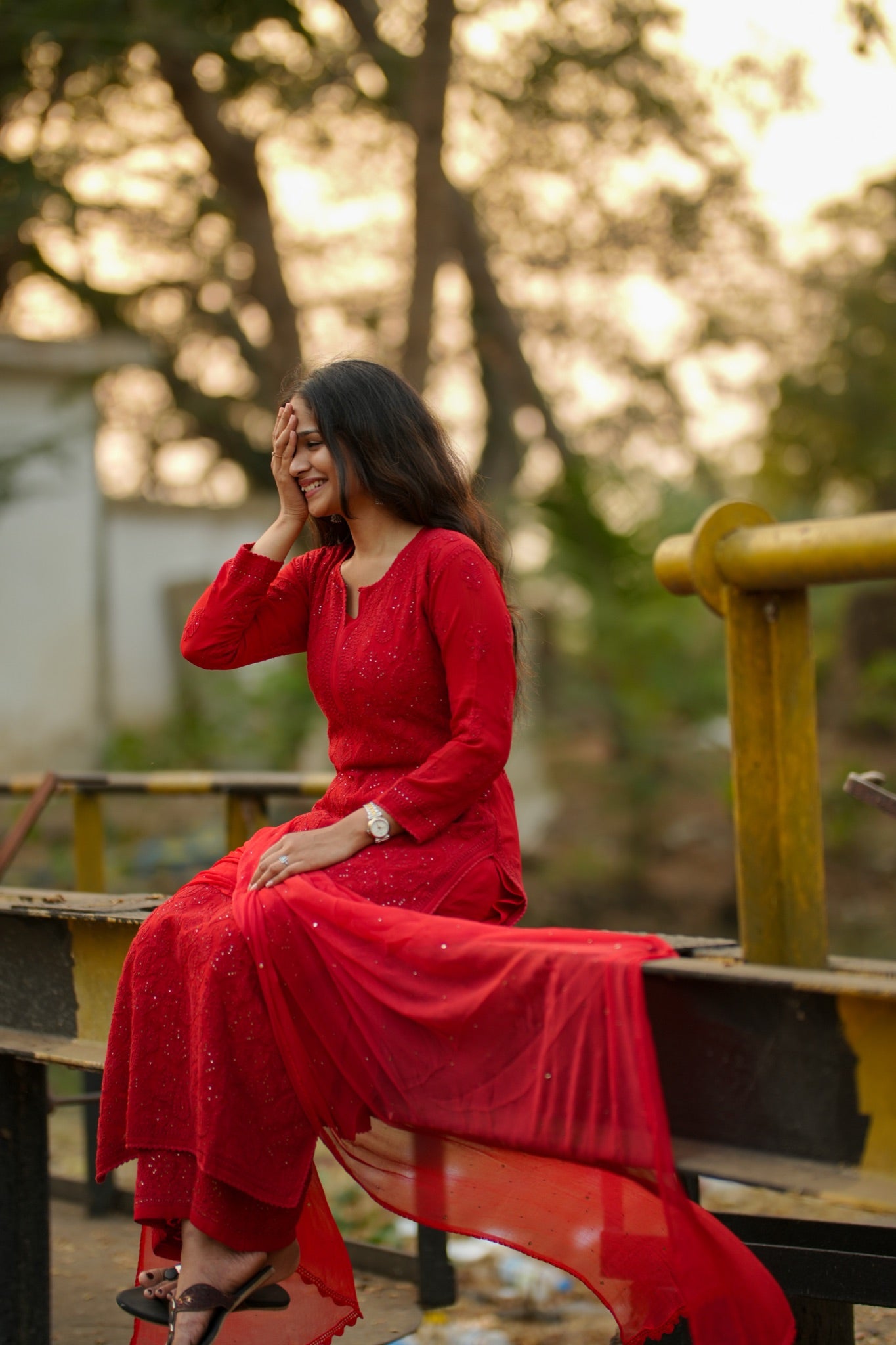 04N Nitya Kurti Plazo Set