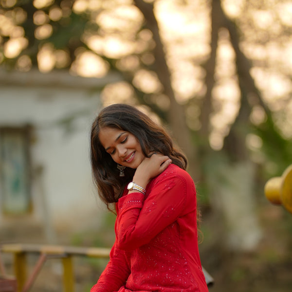 04N Nitya Kurti Plazo Set