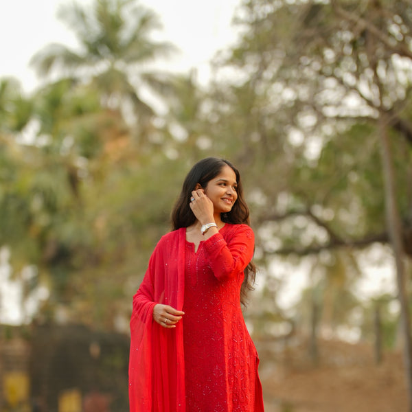 04N Nitya Kurti Plazo Set