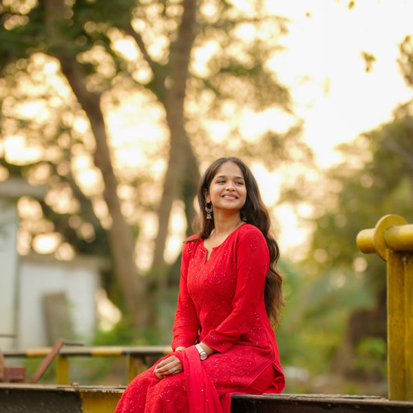 04N Nitya Kurti Plazo Set