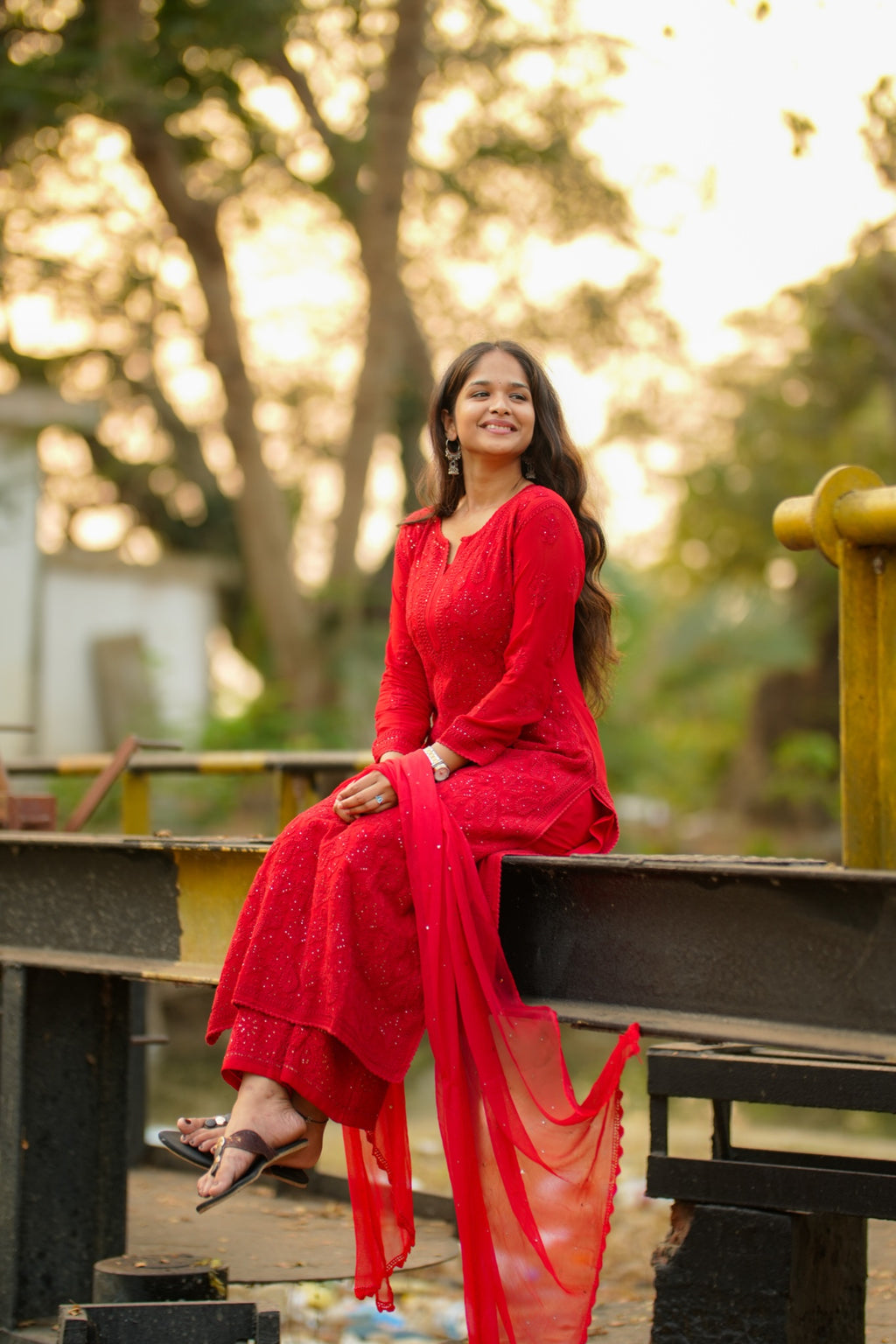 04N Nitya Kurti Plazo Set