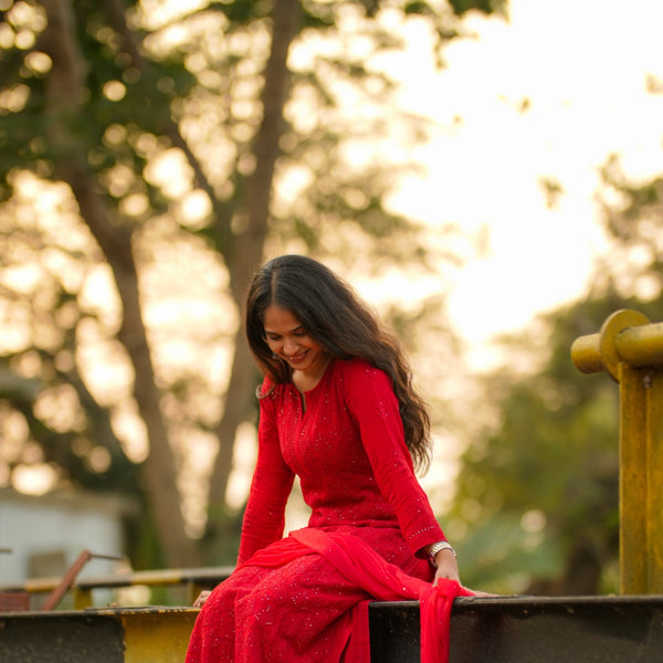 04N Nitya Kurti Plazo Set