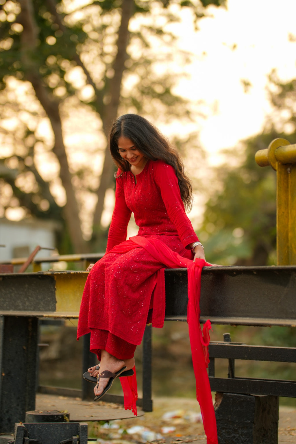 04N Nitya Kurti Plazo Set