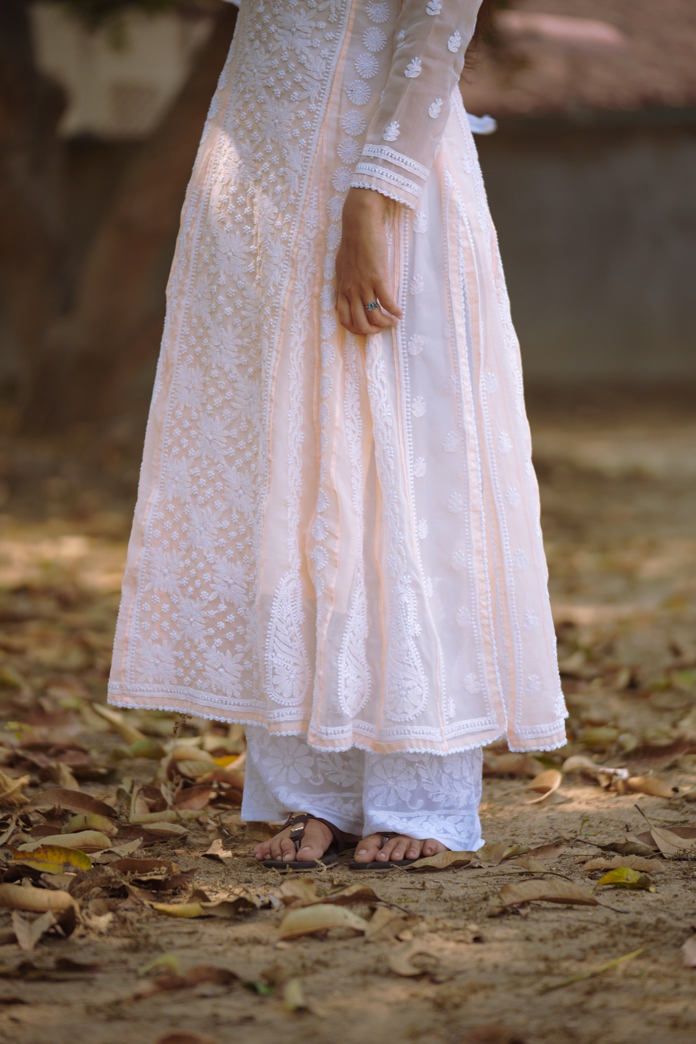 05N Nitya Georgette Anarkali