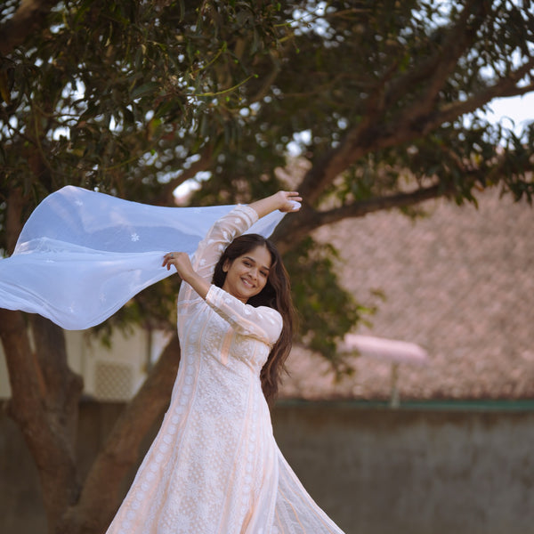 05N Nitya Georgette Anarkali