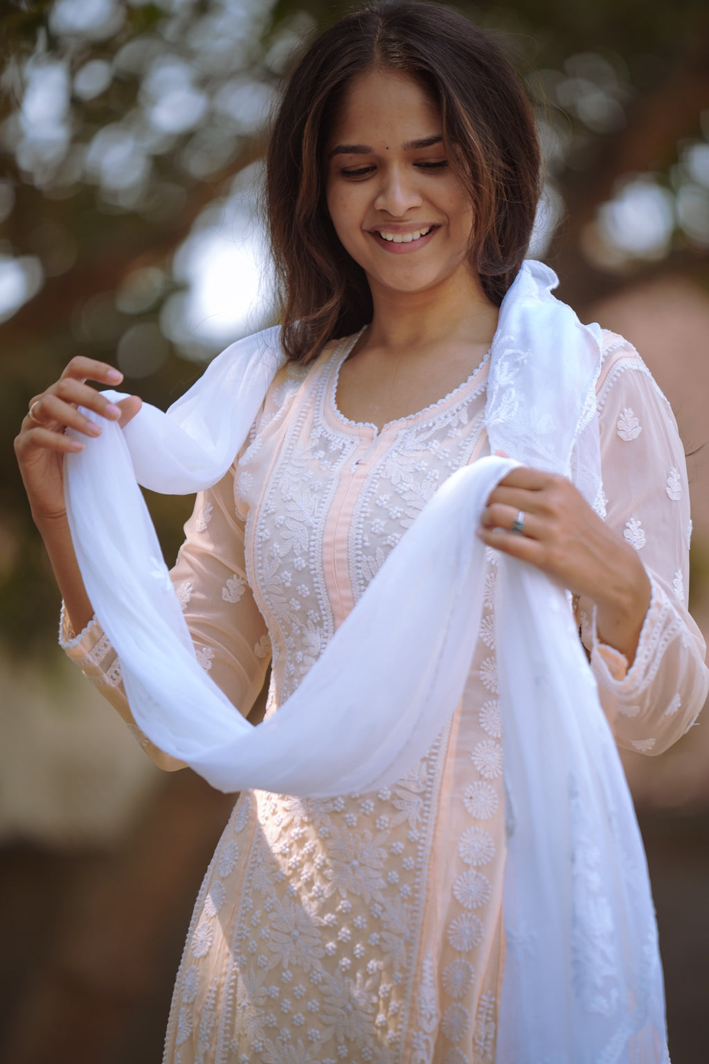 05N Nitya Georgette Anarkali