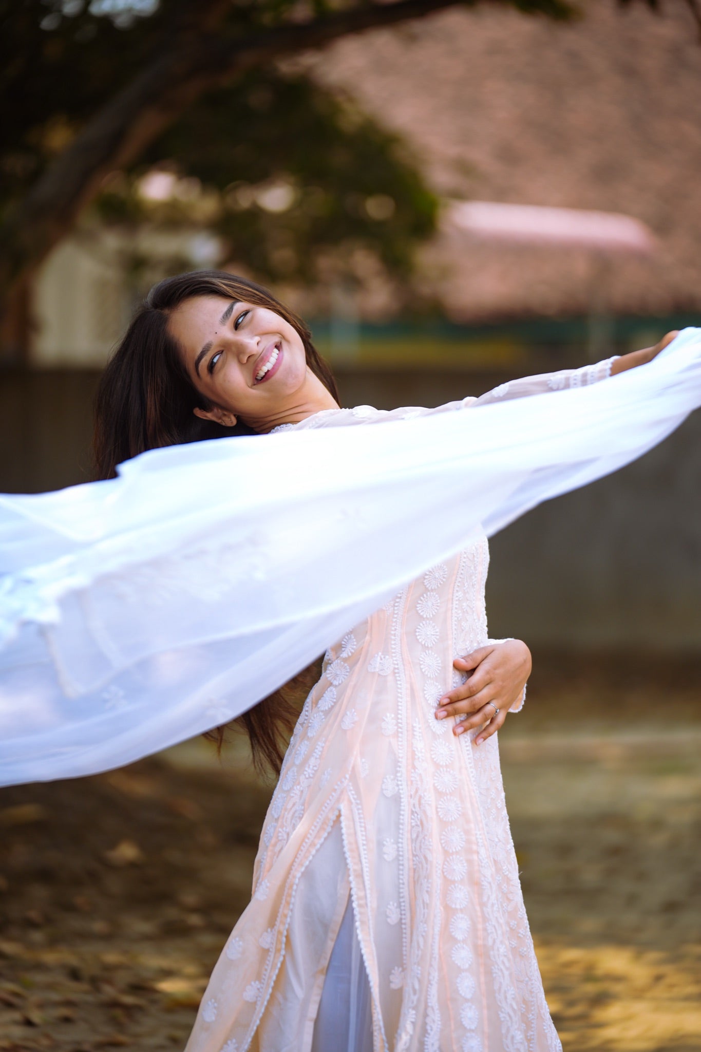 05N Nitya Georgette Anarkali