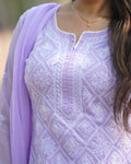 06N Nitya Modal Satin Kurti Pant Set