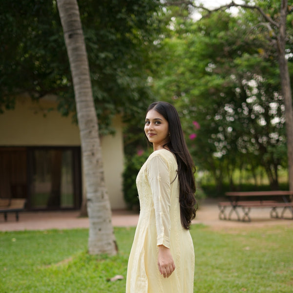 13SJ Jabili Chikankari Anarkali