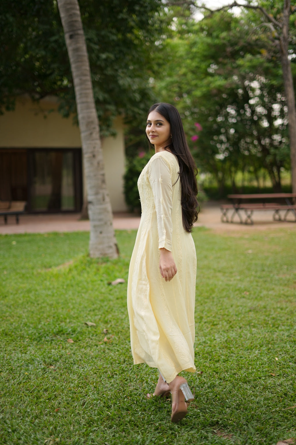 13SJ Jabili Chikankari Anarkali