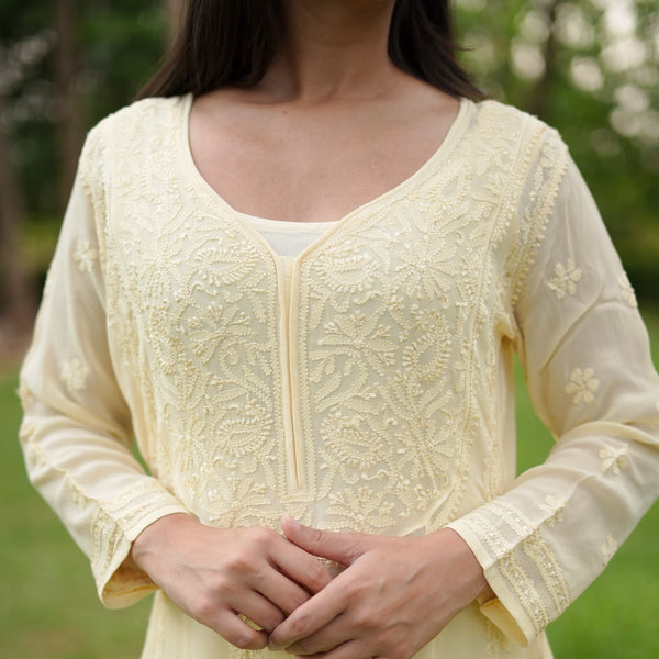 13SJ Jabili Chikankari Anarkali