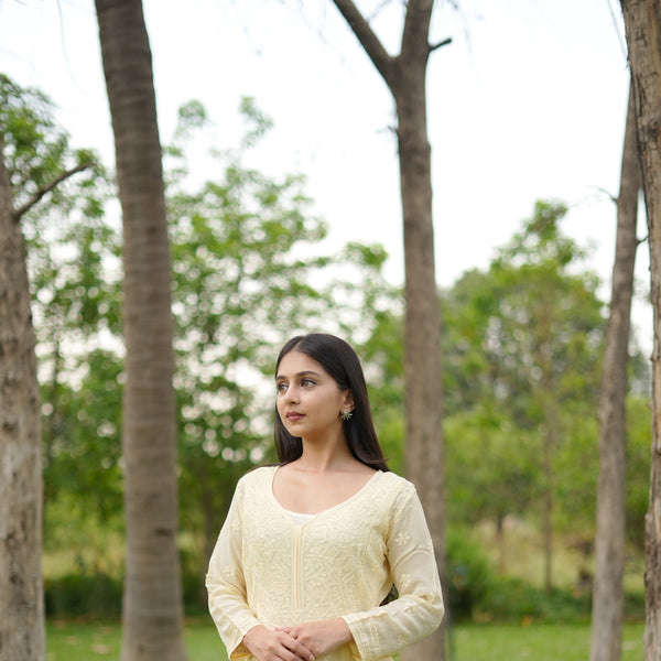 13SJ Jabili Chikankari Anarkali