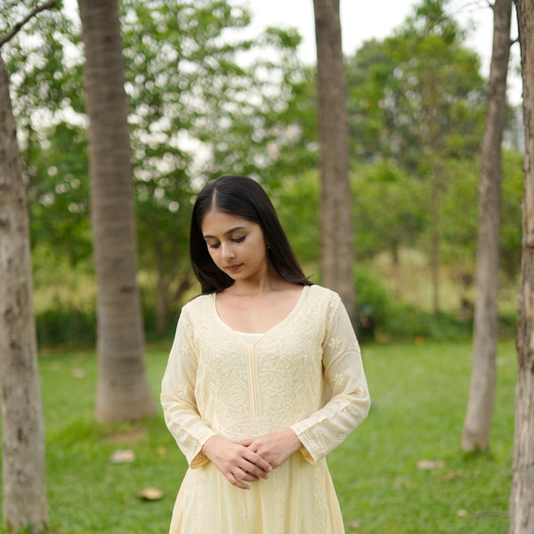 13SJ Jabili Chikankari Anarkali