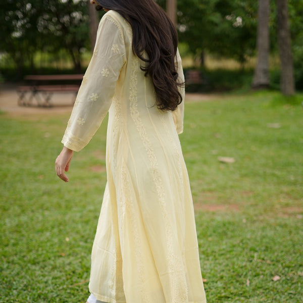 13SJ Jabili Chikankari Anarkali