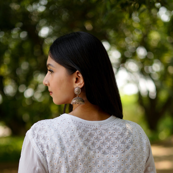 07SJ Jabili Chikankari Kurta
