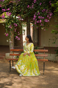 08SJ Jabili Chikankari Long Gown